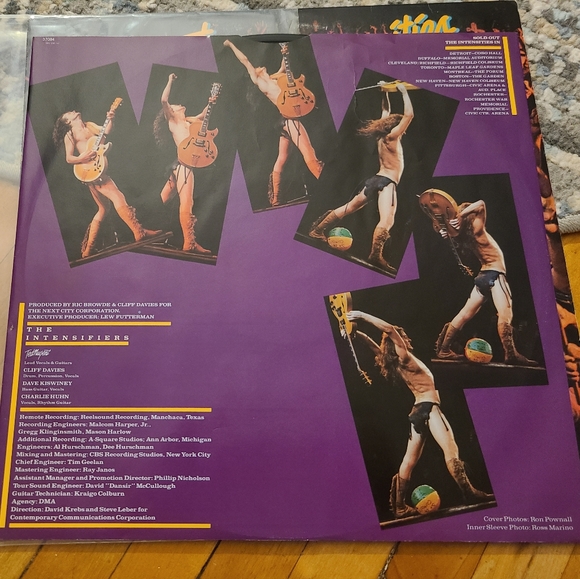 Ted Nugent Intensities in 10 cities. Vintage vinyl. Pristine condition - Picture 3 of 10